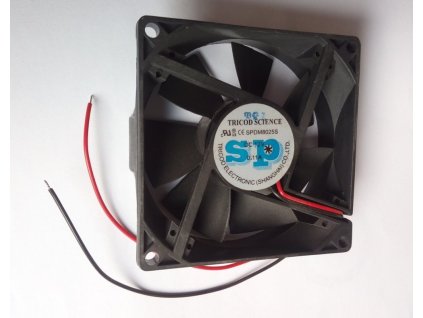 EUROCASE ventilátor 80mm, 12V/0,11A (bez konektoru)