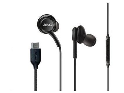 Samsung stereo sluchátka EO-IC100BBE, USB-C, černá