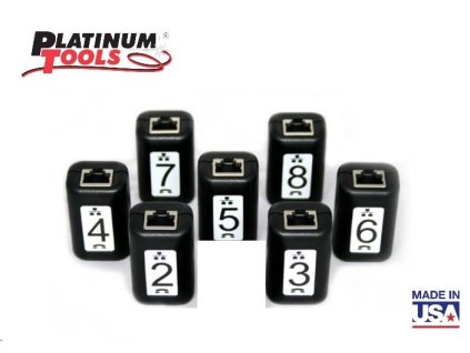 Platinum Tools TT208 - set 7ks přijímačů data/telefon ID# 2-8 pro CB300 a NP700