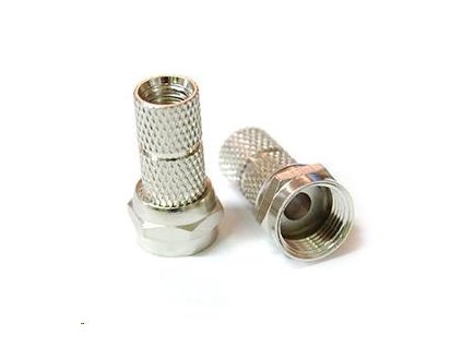 Konektor F pro koaxiální kabel o průměru 7,2mm, balení 100ks