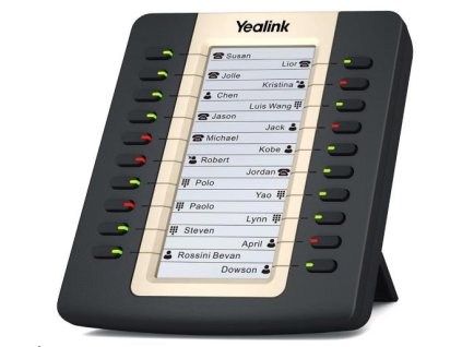 Rozširujúci modul Yealink EXP20, LCD, 20 tl., pre T27G/T27P/T29G