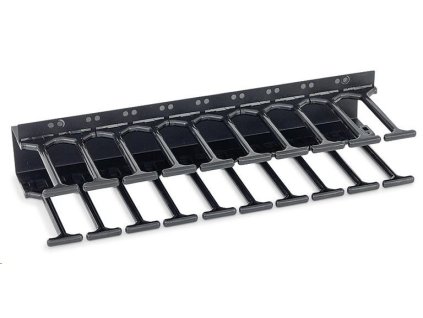 TRITON Vertikálny obkladový panel 10 U, dvojradový, pre rozvádzače so šírkou 800 mm zo série RMA, RZA, RDA, RTA, RYA, č
