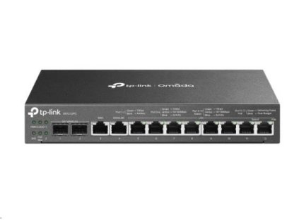 TP-Link ER7212PC OMADA 3v1 VPN router (2xSFP WAN/LAN,1xGbEWAN,1xGbELAN/WAN,8xGbELAN,8xPoE+,110W,fanless)