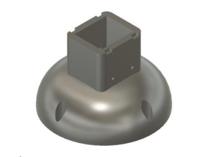 TP-LINK držák/stojan pro kamery Tapo C500/C510W/C520WS/C530WS na stěnu a strop, bílý s krytkou kabelů (1ks)