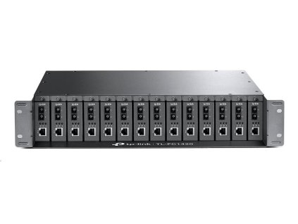 TP-Link FC1420 14slotové rackové šasi pro konvertory Tl-FCxxx