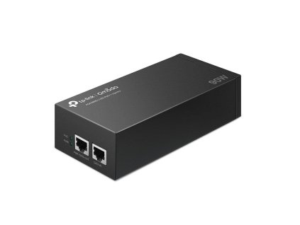 TP-Link POE380S PoE++ injektor (2x10GbE, 802.3af/at/bt, 90W)