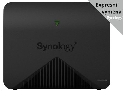 Synology MR2200ac Mesh Router 2,4 GHz / 5 GHz 802.11a/b/g/n/ac (4C/717MHz/256MBRAM/1xUSB3.0/1xGbEWAN,1xGbELAN)