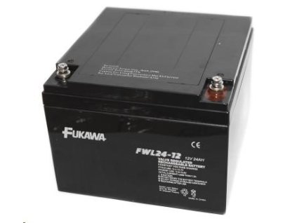 Batéria - FUKAWA FWL 24-12 (12V/24 Ah - M5), životnosť 10 rokov