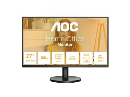 AOC MT IPS LCD WLED 27" 27B3CA2 - IPS panel, 100Hz, 1920x1080, HDMI, USB-C, USB 3.2, repro