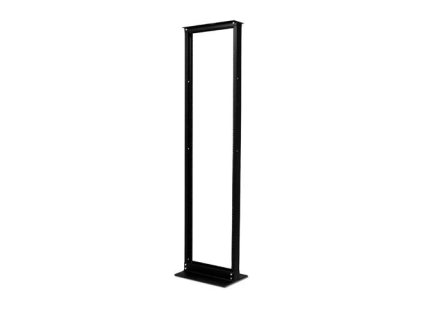 APC NetShelter 2 Post Rack 45U #12-24 závitové otvory čierna