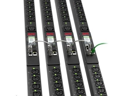 APC Rack PDU 9000 Switched, ZeroU, 11.0kW, 230V, (21) C13 a (3) C19, IEC 60309 16 A 3P + N + PE 1.8m
