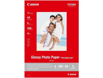 Canon PAPIER GP-501 A4 5 SH (lesklý fotopapier A4 , 5 listov)
