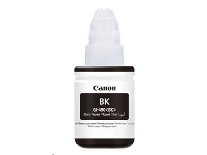 Canon BJ INK GI-490 BK (fľaštička s čiernym atramentom)
