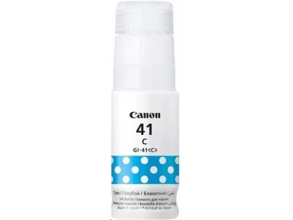 Canon Cartridge GI-41 C azurová pro PIXMA G3420/G3430/G3460/G3470/G3480/G4470(7 700 str.)