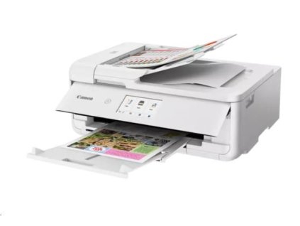 Canon PIXMA TS9551C biela - farebná, MF (tlač, kopírovanie, skenovanie, cloud), obojstranný tlač, USB,LAN,Wi-Fi,Bluetoo