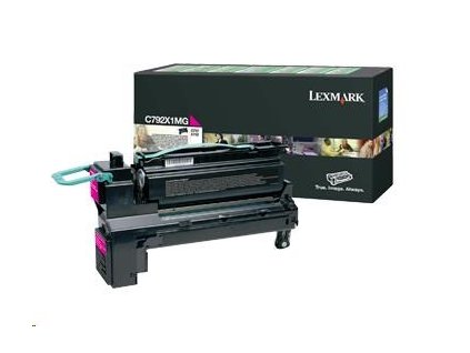 LEXMARK Magenta toner pre C792 z programu Lexmark Return (20 000 strán)
