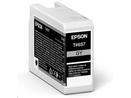 Atrament EPSON Singlepack Gray T46S7 UltraChrome Pro 10 25 ml