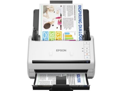 Skener EPSON WorkForce DS-770II, A4, 600x600 dpi, obojstranný, USB 3.0, Ethernet, ADF, 3 roky záruka po registrácii.