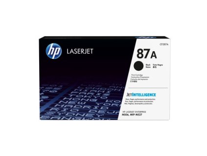 HP 87A Black LJ Toner Cart, CF287A (8,550 pages)