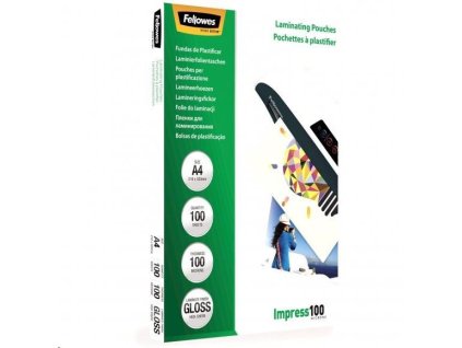Laminovacia fólia Fellowes A4 100 mic, balenie po 100 ks