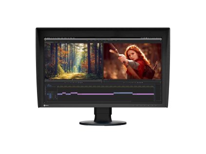 EIZO MT 27" CG2700X ColorEdge, IPS, 3840x2160, 10-bit, 500nit, 1450:1, 13ms, USB-C, DP, HDMI, USB, LAN, autokalibrace