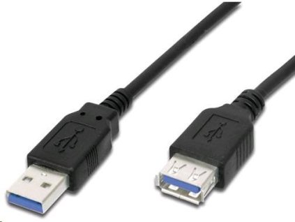 Predlžovací kábel USB PremiumCord 3.0 Super rýchly 5Gbps A-A, MF, 9pin, 1m