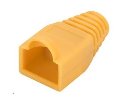 PremiumCord 25ks krytov konektorov RJ45 - žlté