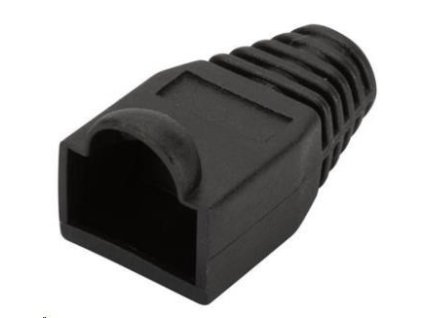 PremiumCord 25ks krytov konektorov RJ45 - čierne