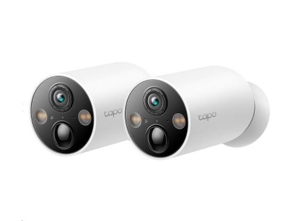 TP-Link Tapo C425 set 2x venkovní kamera C425 (4MP, 2K QHD, 1440p, IR 15m, WiFi, micro SD card, IP66)