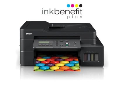 BROTHER multifunkce inkoustová DCP-T720DW - A4 128MB 1200x6000 17ppm 150/20 USB 2.0. WIFI - DUPLEX - INKTANK