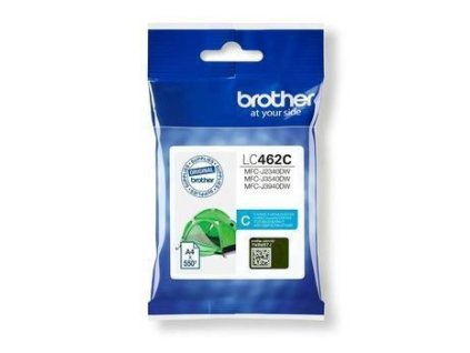 BROTHER INK LC-462C - azúrová - cca 550 str. za minútu, pre MFC-J2340 MFC-J3540 MFC-J3940