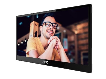 AOC MT IPS LCD WLED 15,6" 16T3EA - IPS panel, 1920x1080, USB-C přenosný monitor