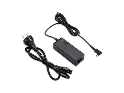 ACER ADAPTÉR 45W_3phy 19V Black EU and UK POWER CORD (Swift 1, 3, 5; Spin 1, 5; TM X3; TM Spin B1; Chromebook 11, R11,