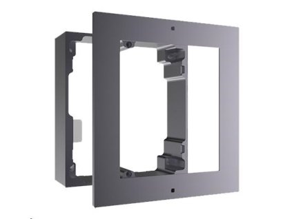 HIKVISION DS-KD-ACF1, rámeček pro modulární interkom, pro 1 modul, zápustná montáž