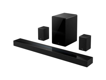 TCL Q85HE soundbar 7.1.4, 860 W, Bluetooth 5.1, WiFi 5, Dolby Atmos, Dolby TrueHD, Dolby Digital Plus, subwoofer, černá
