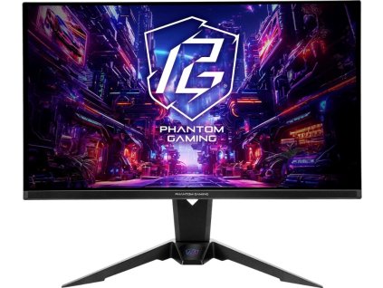 ASROCK LCD - 27" Gaming monitor PGO27QFV, OLED, 2560 x 1440 QHD, 360Hz, 1.5M:1, 250cd/m2, 0.03ms, 2xHDMI, 1xDP