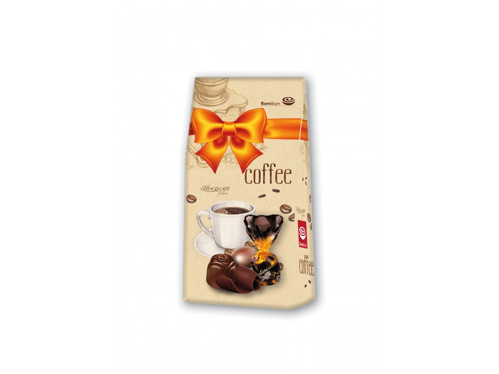 Born&syn Čokoládové pralinky plněné kávovým krémem 94,5g
