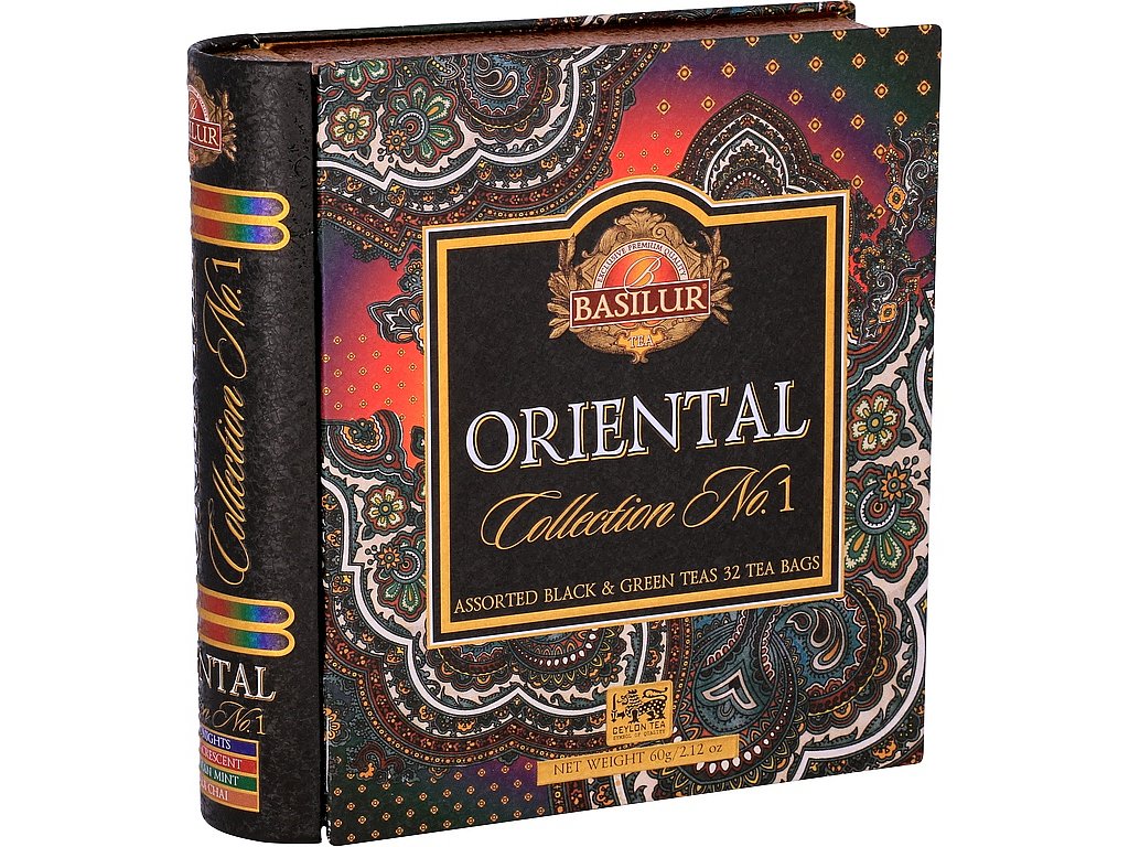 Basilur Kniha Orient 1 plech 32 gastro sáčků