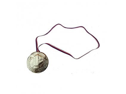 Čokoládová zlatá Medaile s číslem '1' 40g