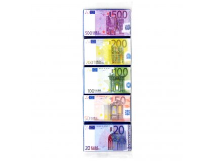 Maitre Truffout Euro bankovky mléčná čokoláda 5x15g