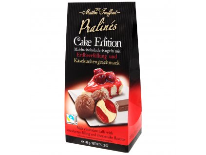 Maitre Truffout 'Cake Edition' Pralinky Jahodový Cheesecake 148g