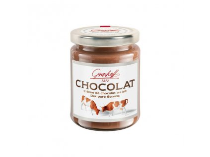 Grashoff mléčný čokoládový krém 'Čisté potěšení' sklo 250g