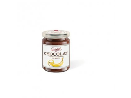 Grashoff Čokoládový krém z tmavé čokolády s banány 250g min.trv.2.2.2024