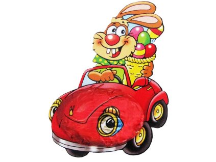 velikonocni figurka zajicek auticko koleda mlecna cokolada