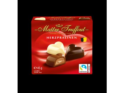 Maitre Truffout Čokoládová Srdíčka 45g