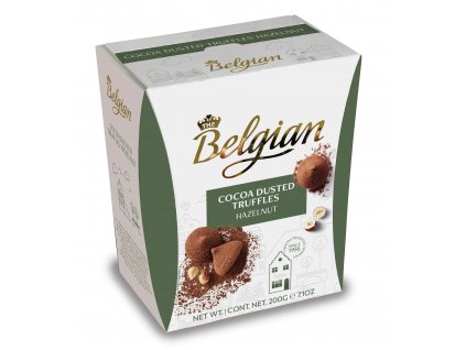 Belgian Fancy Truffles Hazelnut Oříškové lanýže 200g