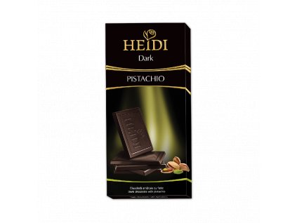 Heidi Dark Pistachio Hořká čokoláda s pistácií 80g
