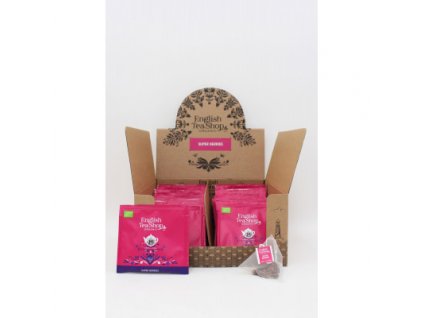 English Tea Shop Čajová pyramida Ovocný rooibos červené ovoce 2g