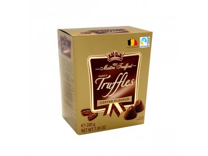 Maitre Truffout zlaté truffle s kávovou náplní 200g