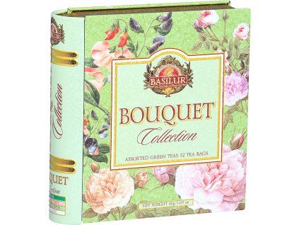 basilur kniha zelene caje bouquet collection